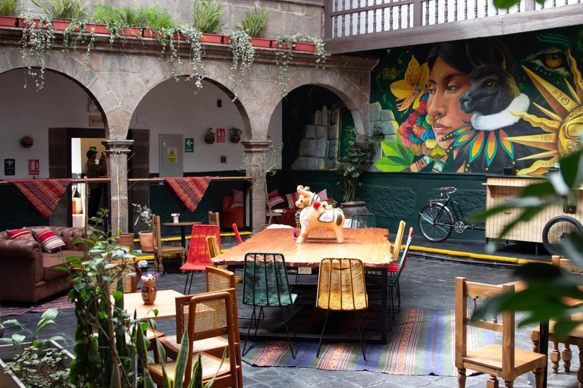 Black Llama Hostel كوسكو المظهر الخارجي الصورة